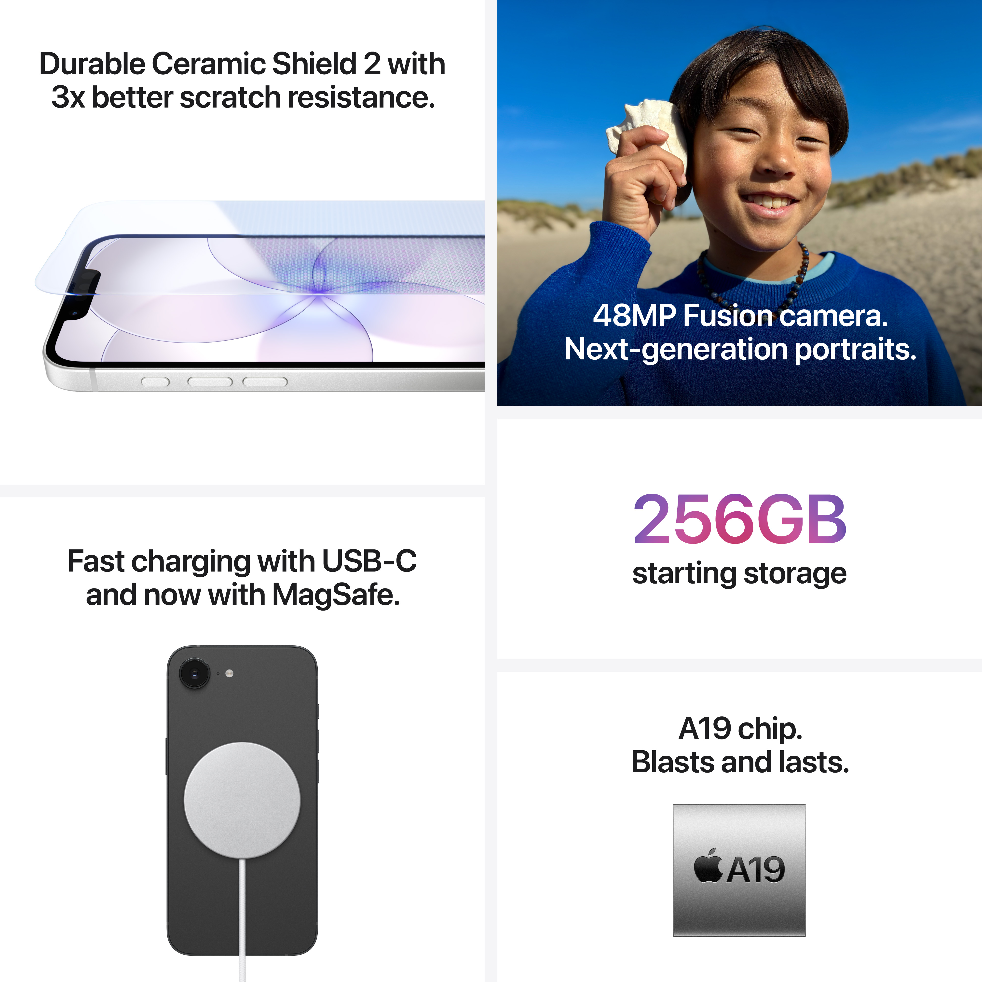 Apple iPhone 17e, 512GB, White