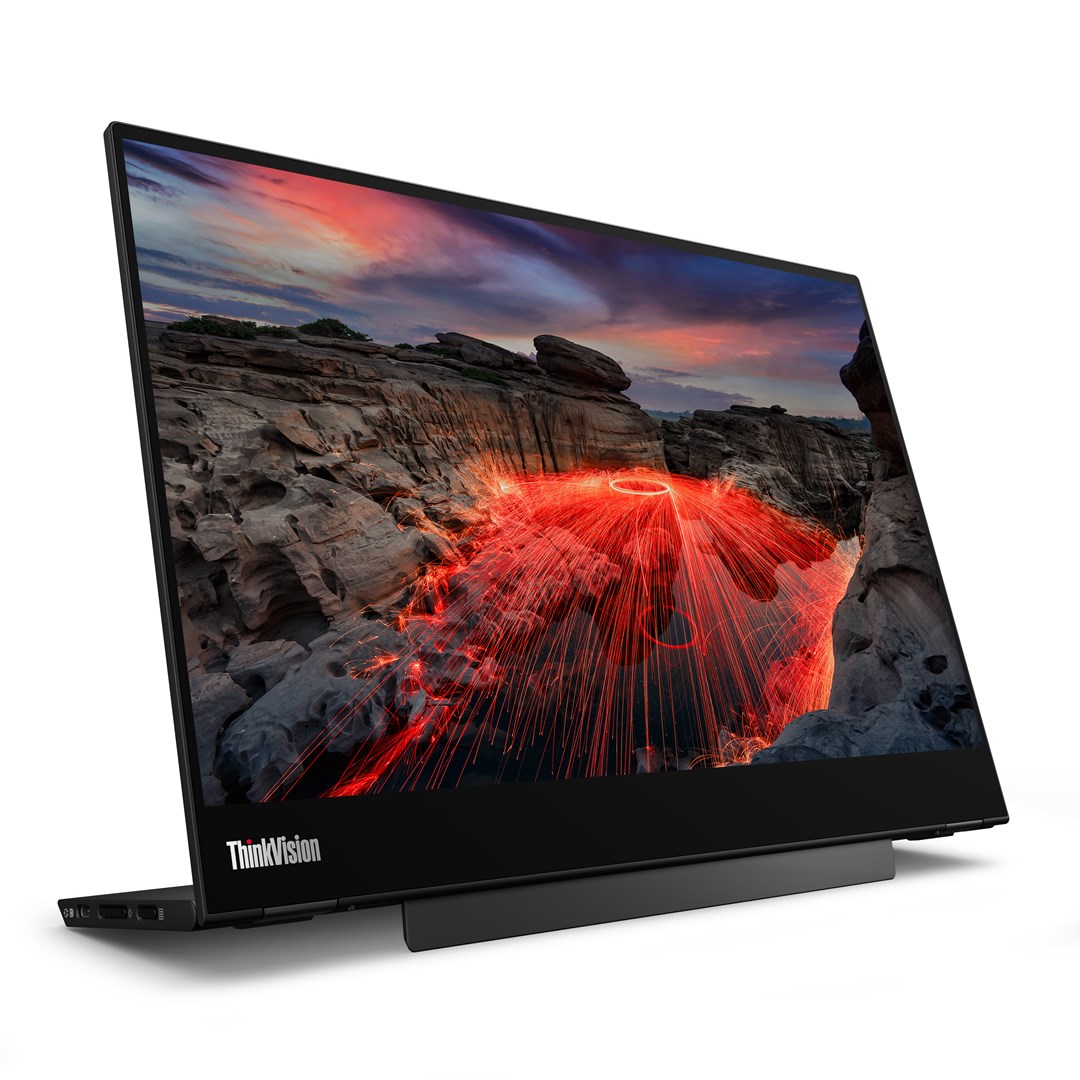 Monitor portativ Lenovo ThinkVision M14t Gen 2, 14", 2.2K touchscreen, i zi