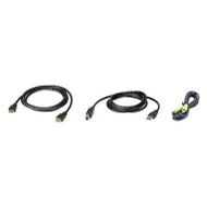 Kabllo KVM ATEN 2L-7D02UHX3, HDMI USB audio, 1.8m, i zi