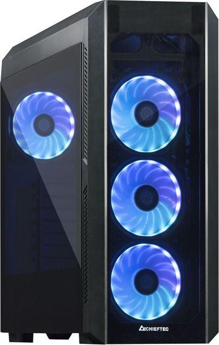 Куќиште за компјутер Chieftec Scorpion 3 ARGB GL-03B-OP, Midi Tower
