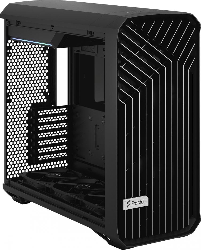Kasë Fractal Design Torrent TG Dark Tint, e zezë, Full Tower
