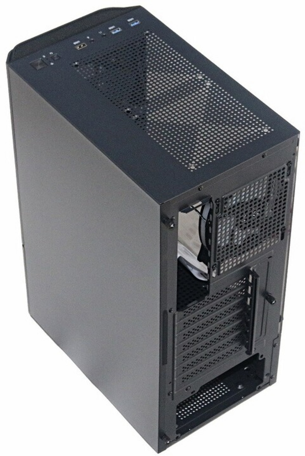 Kasë Aerocool Quantum v3 Midi-Tower, RGB, e zezë