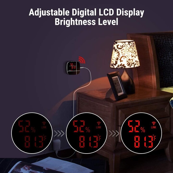 Termometër ThermoPro TP90, i zi