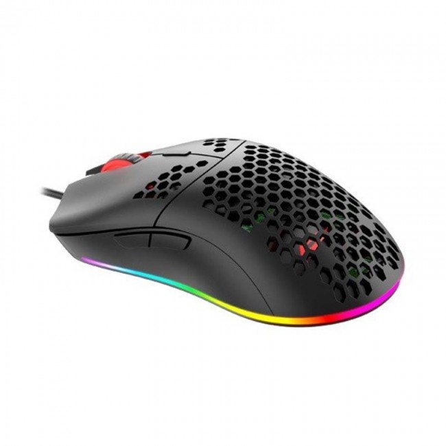 Maus gaming Havit MS1023, 6400 DPI, RGB, me kabllo, i zi