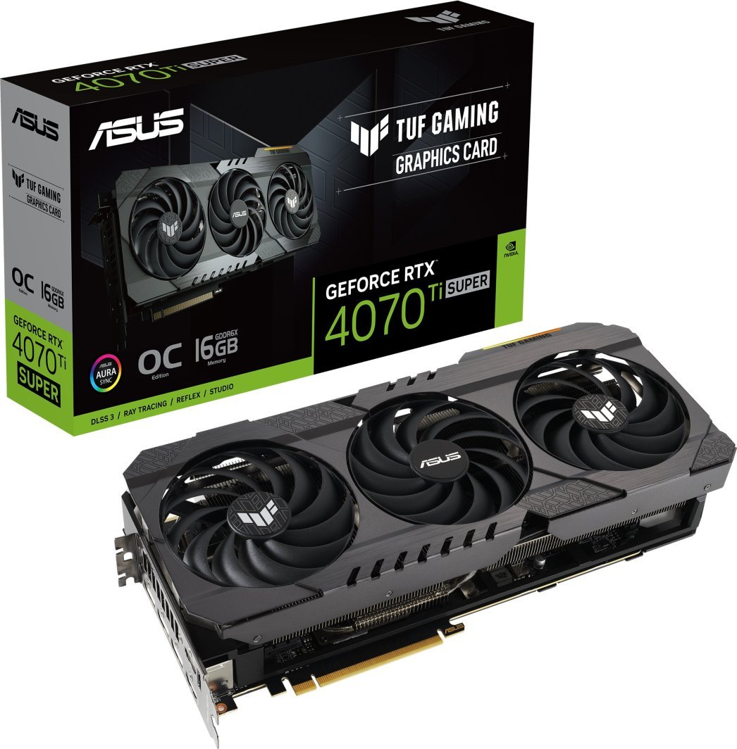 Kartelë grafike Asus TUF Gaming GeForce RTX 4070 Ti SUPER OG OC 16GB GDDR6X