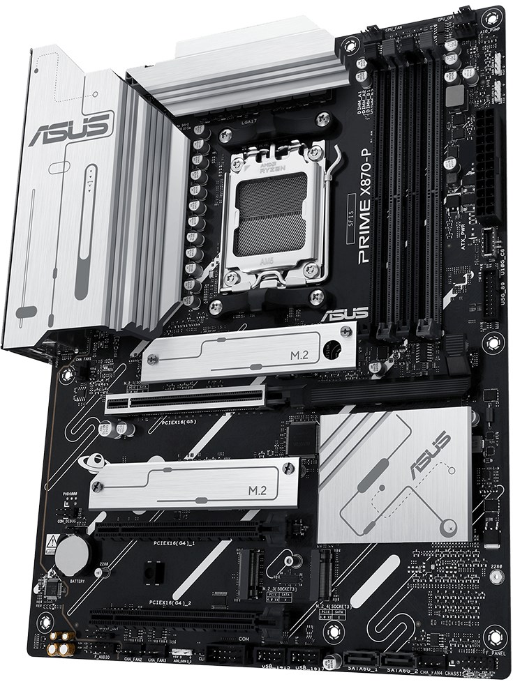 Pllakë amë ASUS PRIME X870-P, AMD X870, Socket AM5, ATX