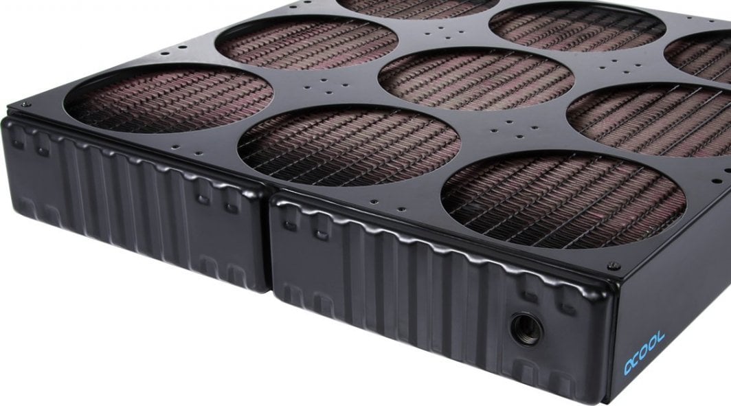 Radiator ftohës Alphacool NexXxoS UT60 1080mm Full Copper, për ftohje me ujë, i zi