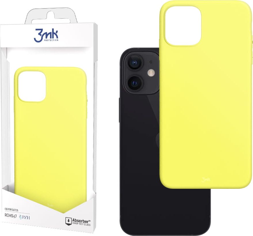 Mbështjellës 3MK Matt Case për iPhone 13, matte, lime