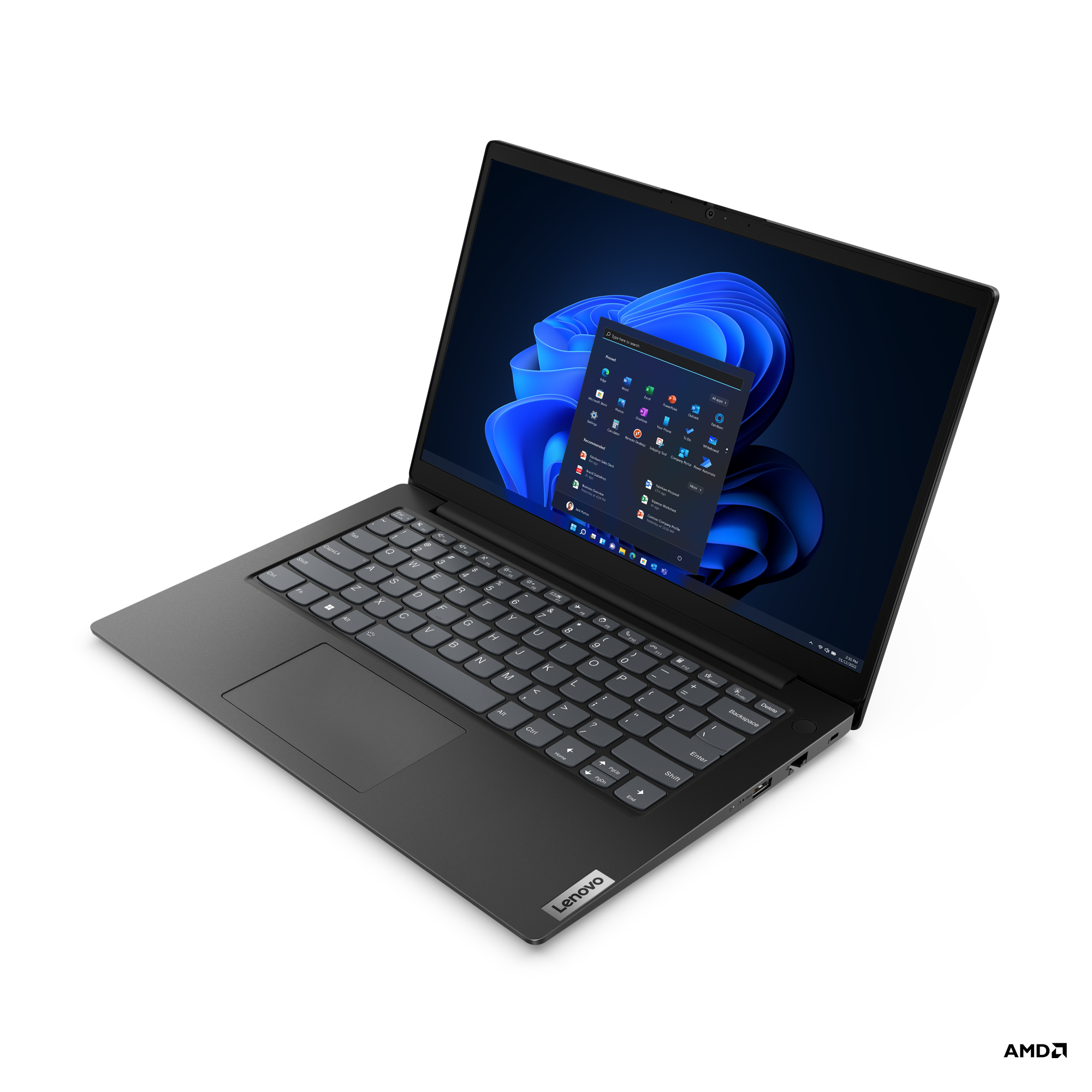 Laptop Lenovo V14 G4, Ryzen 5 7520U, 8GB RAM, 256GB SSD, 14" FHD, i zi