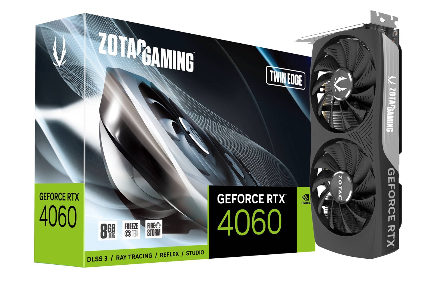 Kartelë grafike Zotac Gaming GeForce RTX 4060 Twin Edge 8GB GDDR6