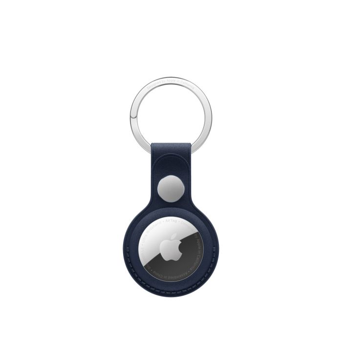 [OUTLET] Apple AirTag FineWoven Key Ring, Deep Blue				