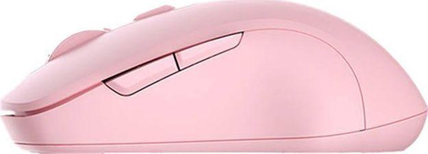 Maus Dareu LM115G, wireless, USB, rozë
