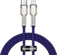 Kabllo karikimi Baseus Cafule, USB C në Lightning, 20W, 1m, lejla
