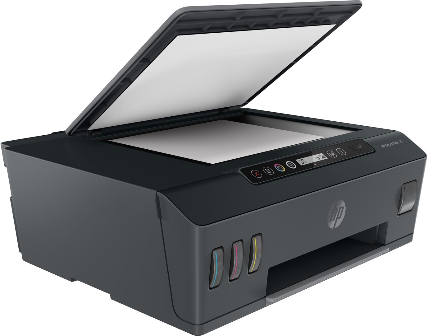Printer multifunksional HP Smart Tank 515, Inkjet termal, i zi