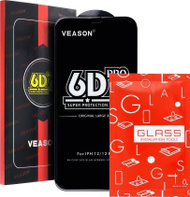 Mbrojtëse ekrani Veason 6D Pro për Samsung Galaxy A34 5G, xham i temperuar, e zezë