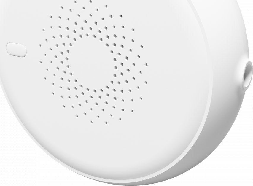 Sensor gazi Tesla Smart Gas Sensor, ZigBee, alarm zanor dhe me dritë, i bardhë