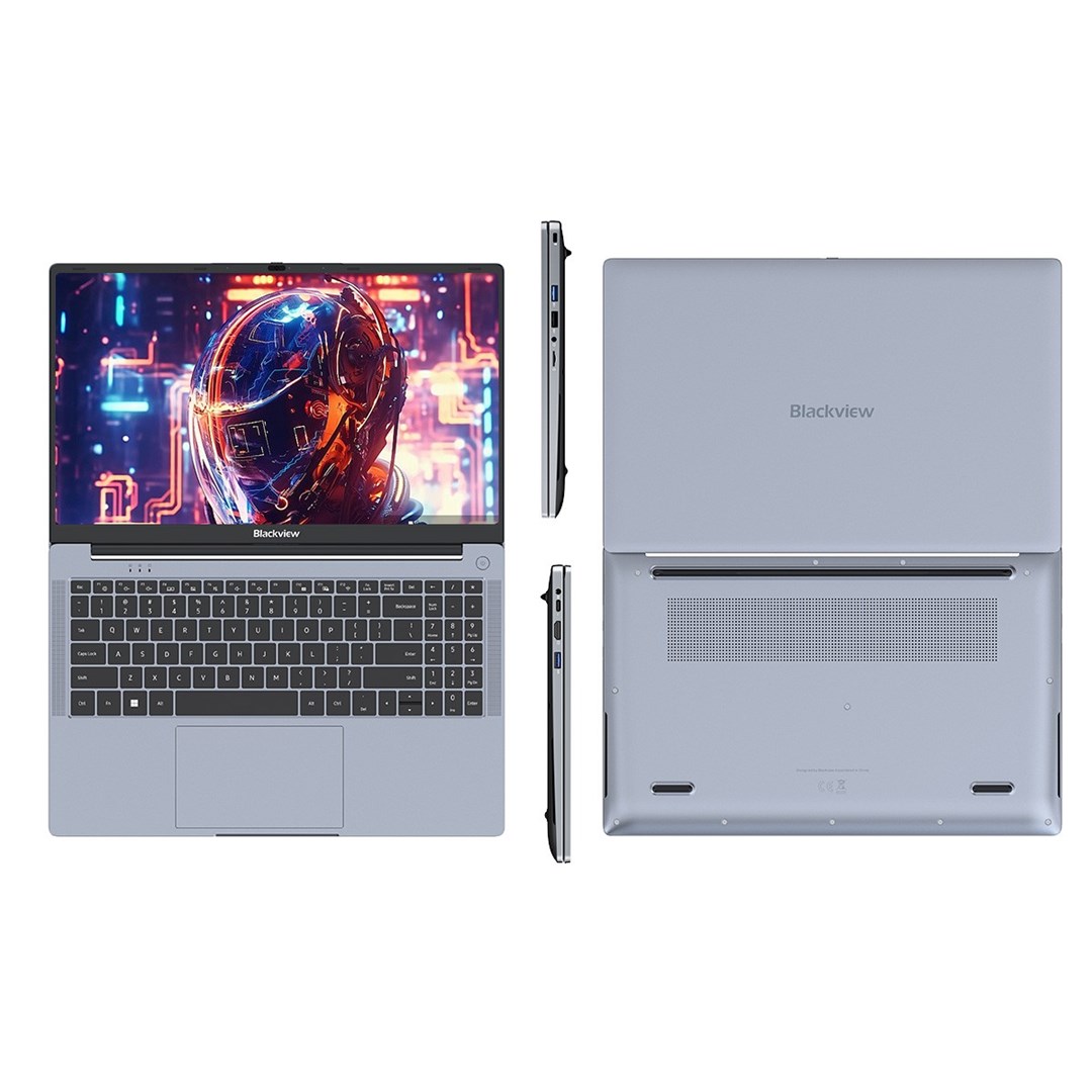 Laptop Blackview AceBook 6, 15.6", Intel N150, 16GB RAM 512GB SSD, gri