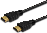Kabllo Elmak Savio, HDMI-HDMI, 10 m, e zezë