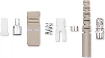 Konektor fibër optike Qoltec SC Multimode, 2.0mm, set 200 copë