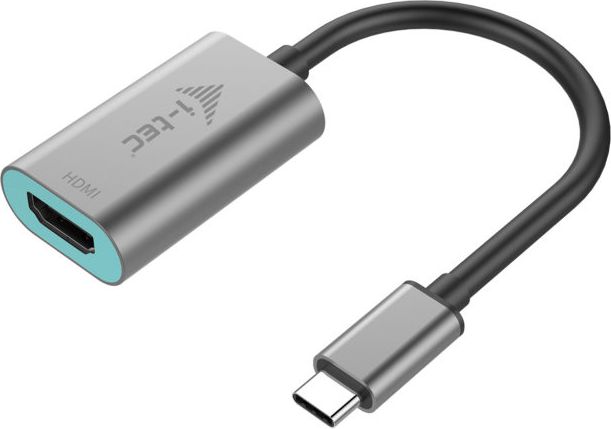 Përshtatës i-Tec USB-C në HDMI (C31METALHDMI60HZ), i argjend