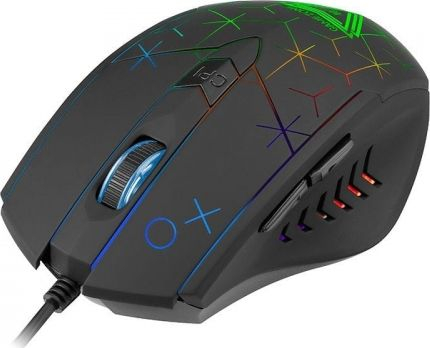 Maus gaming Tracer Gamezone XO, 1600 DPI, RGB, i zi