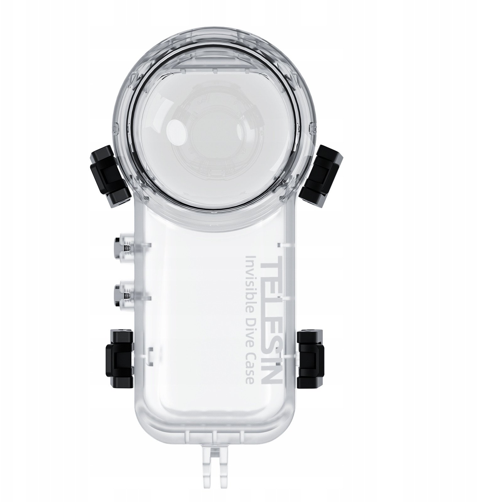 Kasë zhytjeje Telesin Invisible Dive Case, deri 50m, për Insta360 X4, transparente