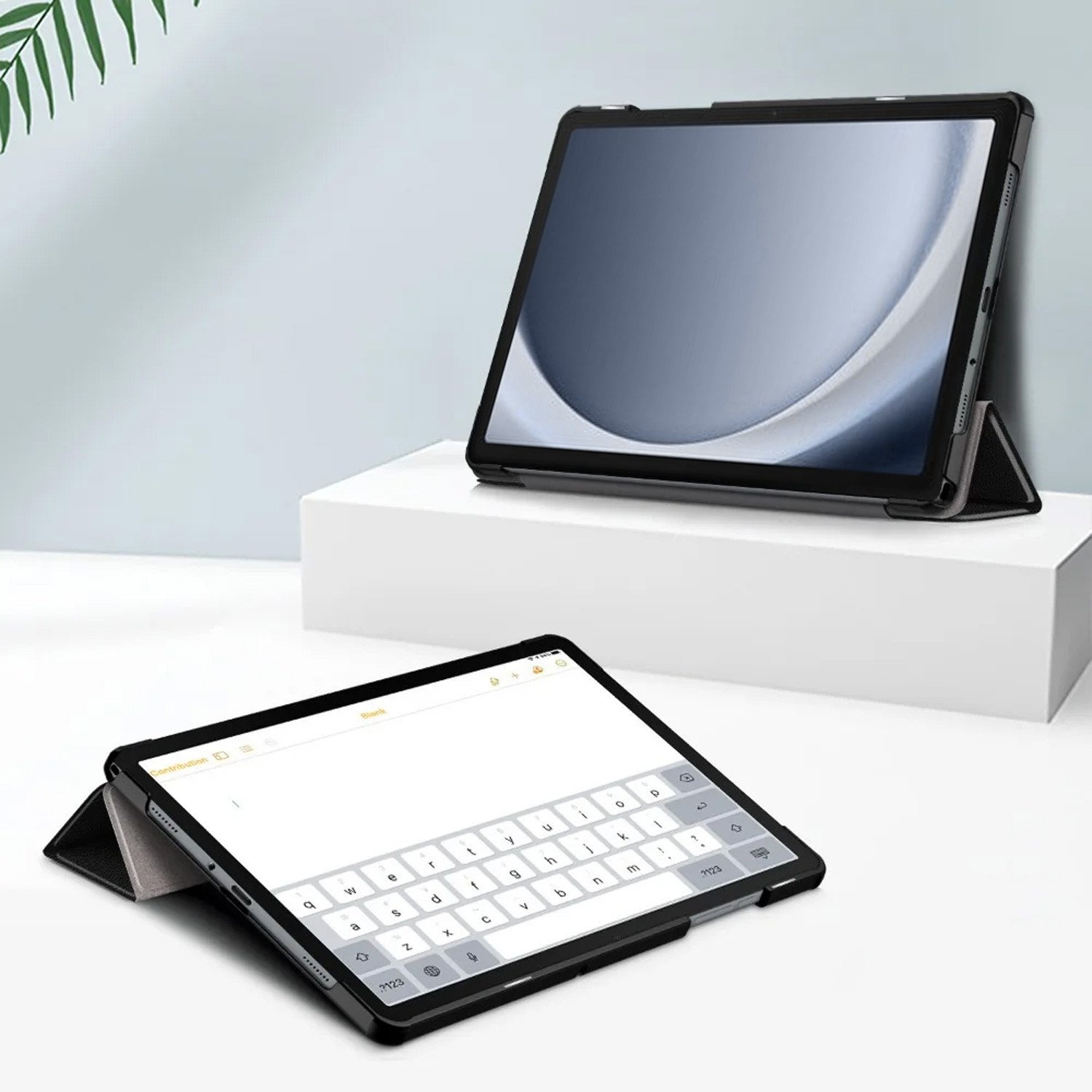 Këllëf tabletë Grafik për Samsung Galaxy Tab A9 8.7, model X110 X115, dizajn Don’t Touch Me, i shumëngjyrshëm