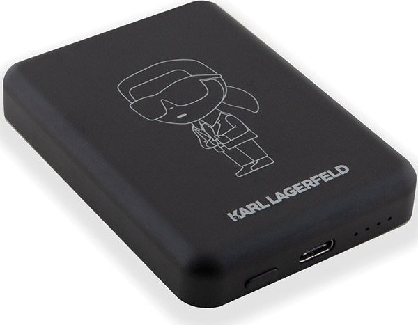 Powerbank pa tel Karl Lagerfeld KLPBM5KIOTTGK, 5000mAh, MagSafe 15W, i zi