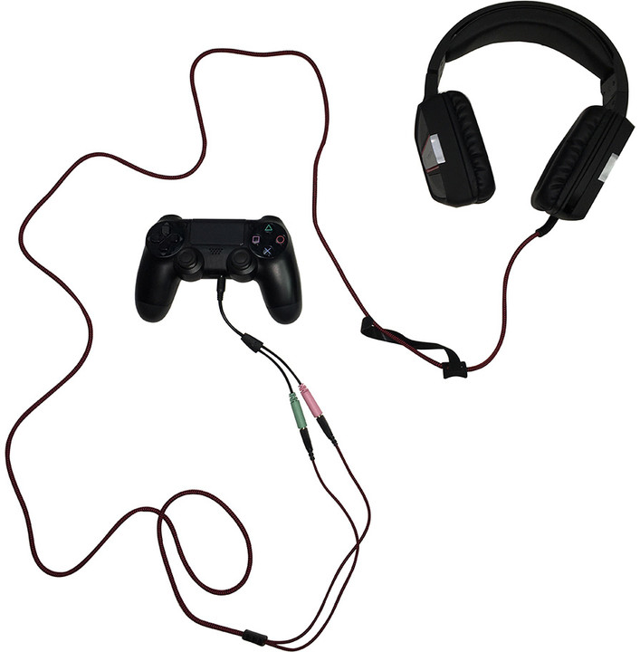 Kufje Patriot Viper V330, ngjyrë të zezë