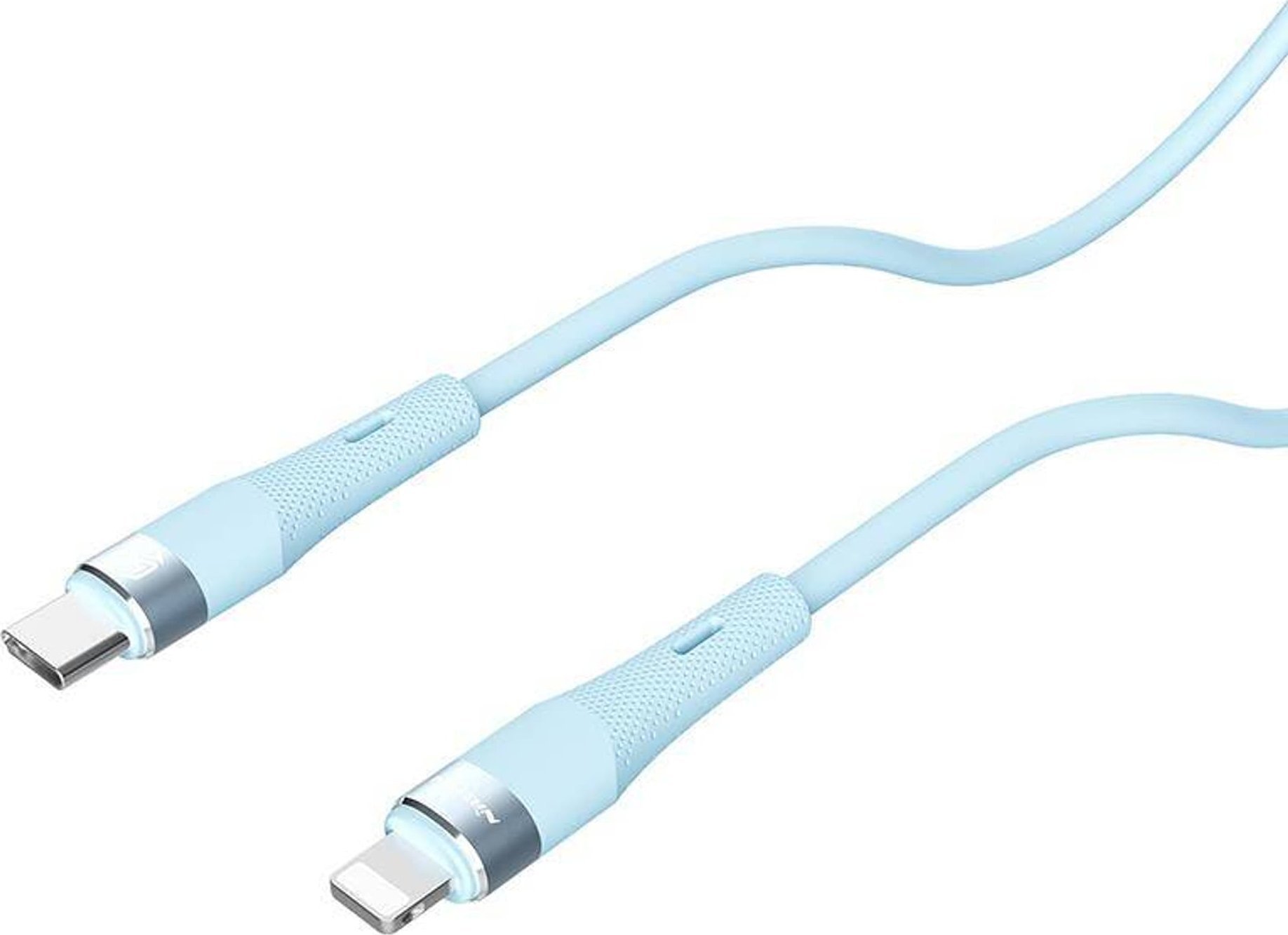 Kabllo karikimi Nillkin Flowspeed Silicone, Type C në Lightning, PD 27W, blu