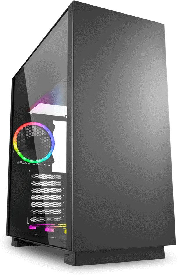 Kasë Sharkoon Pure Steel RGB, Midi Tower