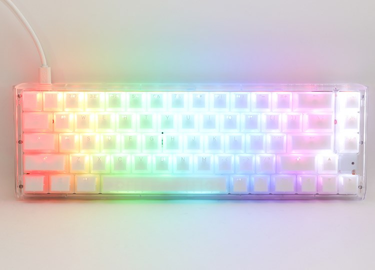 Тастатура Ducky One 3 Aura White SF, Kailh Jellyfish Y, бела
