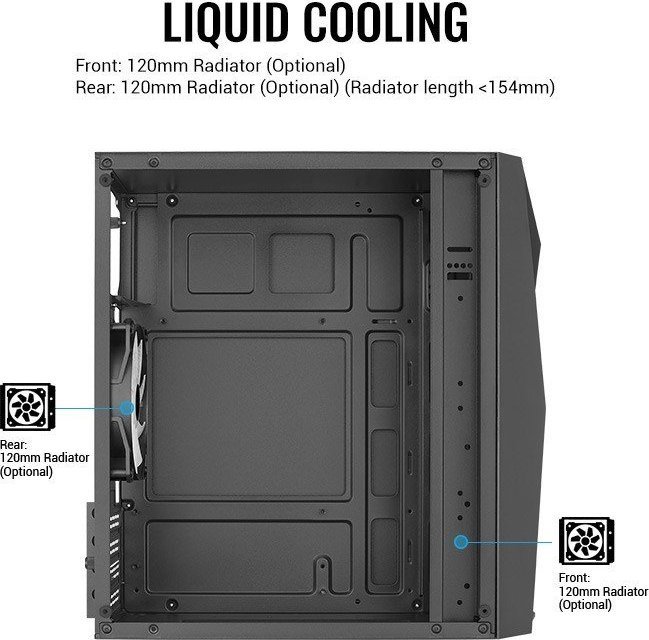 Kasë Aerocool Raider Mini, Mini Tower