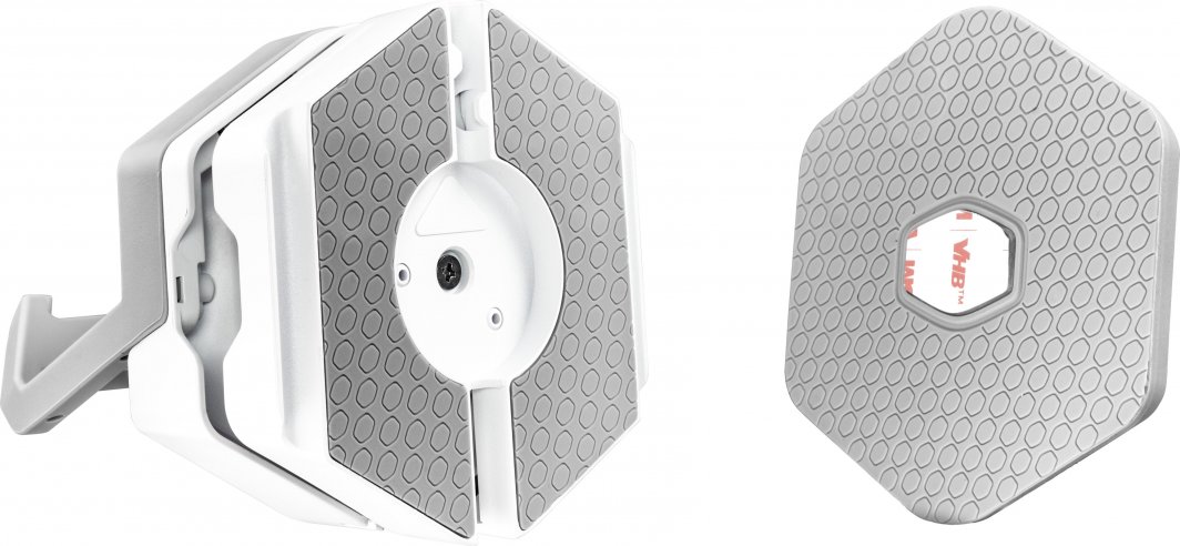 Mbajtëse për kufje Cooler Master, plastike, e bardhë