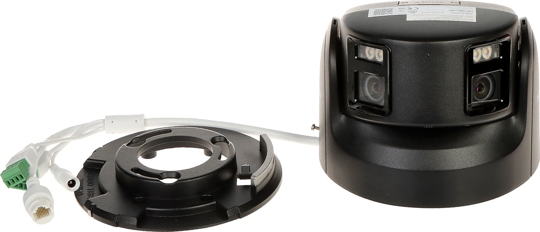 Kamerë IP Hikvision DS-2CD2387G2P-LSU/SL, lente 4mm, me audio, e zezë