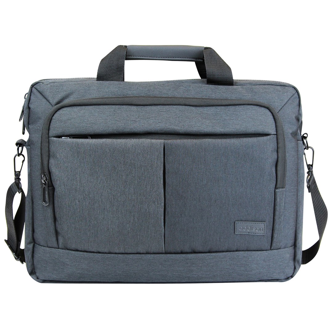 Çantë dore për laptop Addison 312015, 15.6", e hirtë