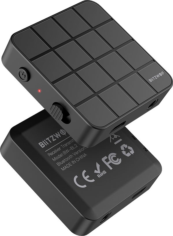 Adapter Bluetooth BlitzWolf BW-BL2, 3.5 mm AUX, Bluetooth 5.0, i zi