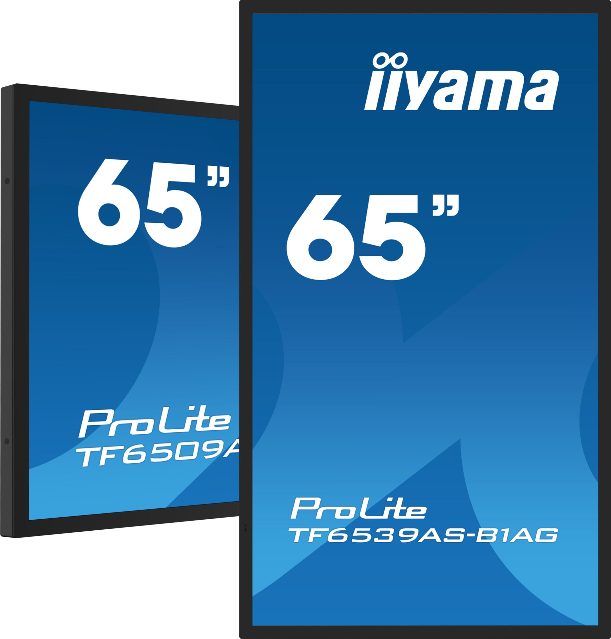 Интерактивен монитор Iiyama TF6539AS-B1AG, 65\", 4K UHD, со допир, црн