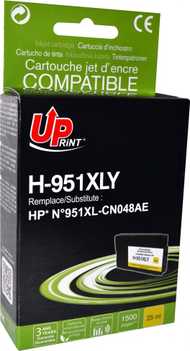 Kartrixh boje UPrint H-951XL-Y CN048AE, Yellow, kapacitet XL, e verdhë
