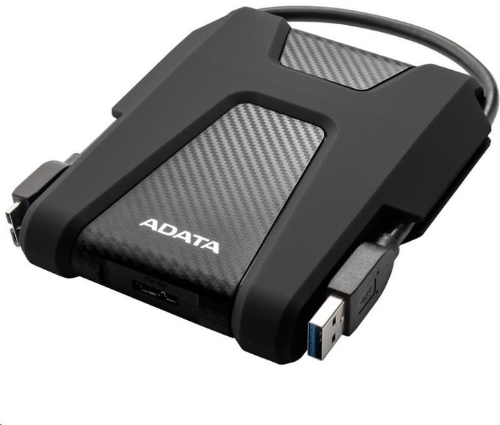 Hard disk i jashtëm HDD ADATA HD680, 1TB, i zi