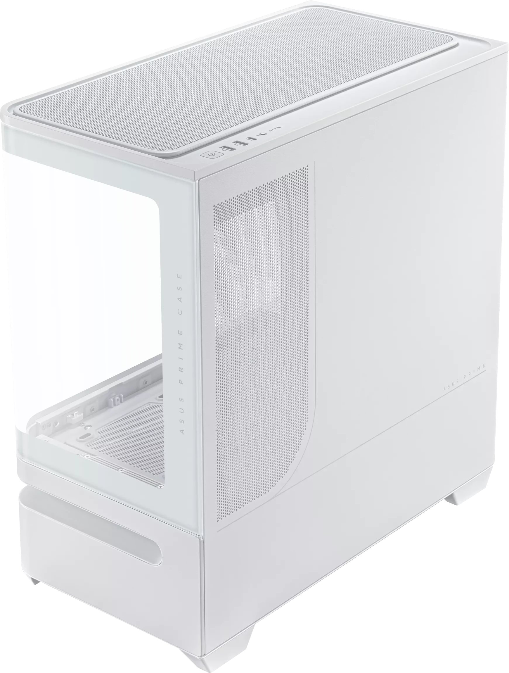 Kasa PC ASUS PRIME AP202 ARGB, mATX MIDI Tower, e bardhë