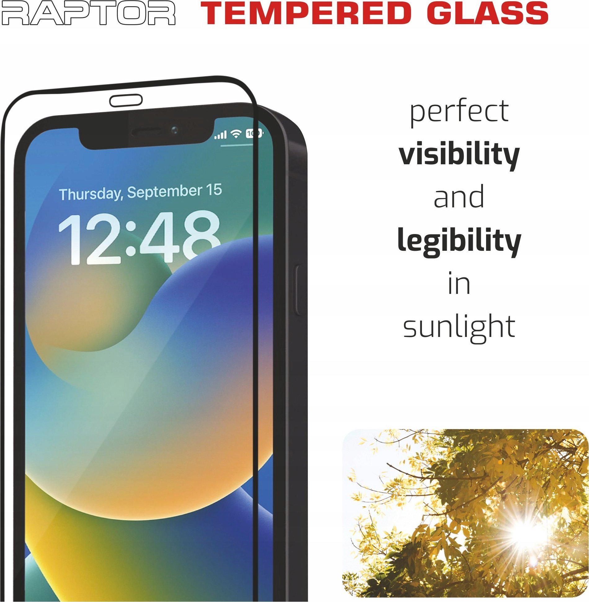 Xham mbrojtës Swissten Raptor Diamond Ultra Clear 3D, për iPhone 15 Pro Max, i zi