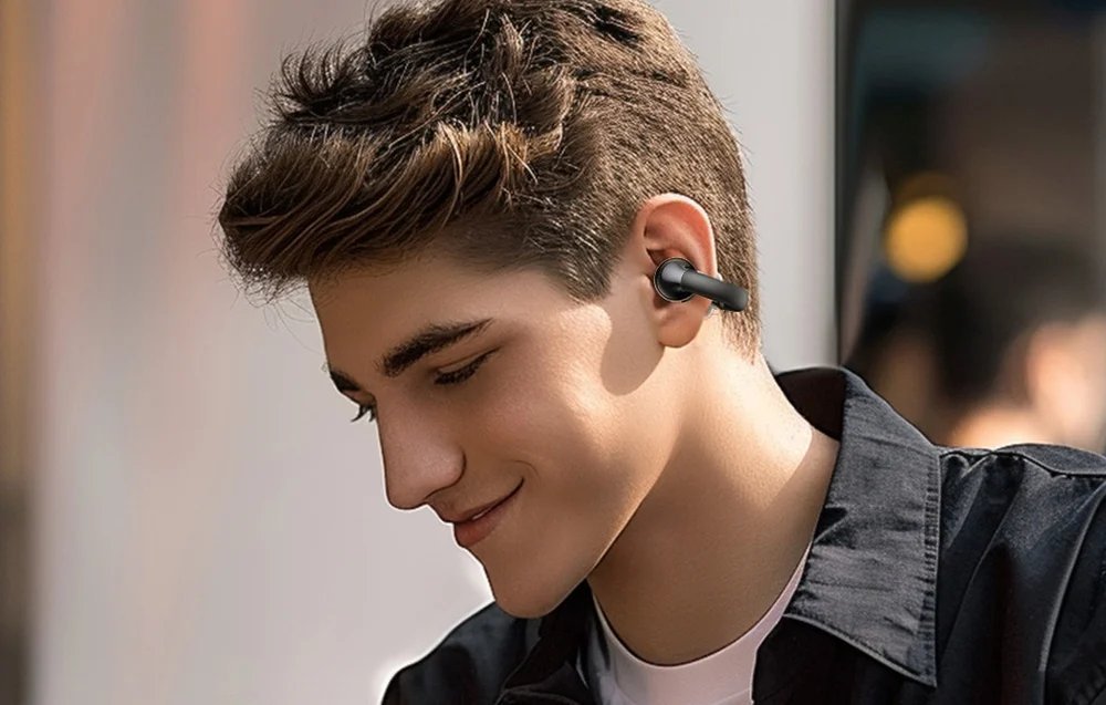 Kufje sportive UGREEN Open Ear, Bluetooth 5.4, 30 orë, të zeza