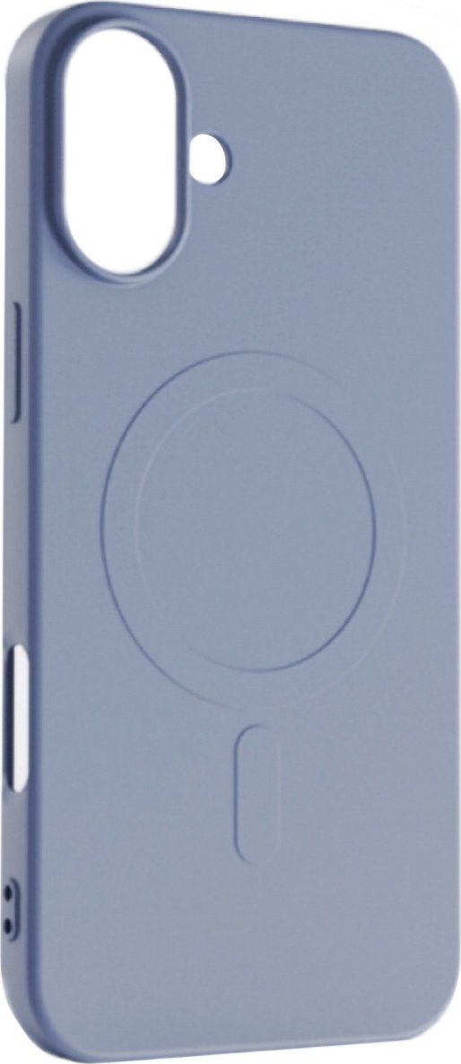 Mbulesë telefoni Hurtel Liquid Silicone Case MagSafe për iPhone 16 Pro Max, silikon i lëngshëm, kompatibile me MagSafe, e kaltër e çelët