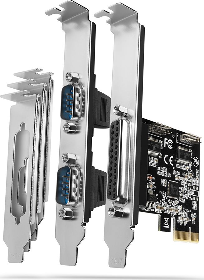Kartë zgjeruese Axagon PCEA-PSN, PCIe 2.0 x1, 2x RS-232, 1x LPT