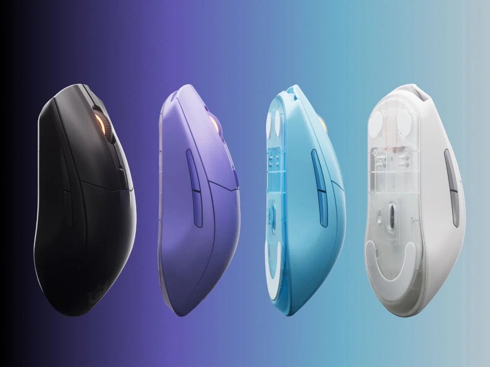 Maus wireless SteelSeries Rival 3 Gen 2, TrueMove Air 18K, Bluetooth 2.4GHz, lejla