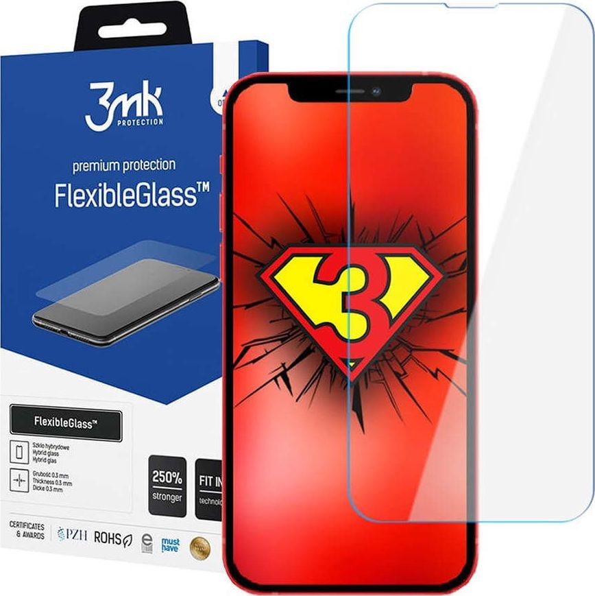 Xham mbrojtës hibrid 3MK Flexible Glass 7H për Apple iPhone 13 Pro Max