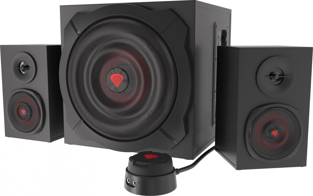 Altoparlantë 2.1 Genesis Helium 610BT, 60W RMS, Bluetooth, dru