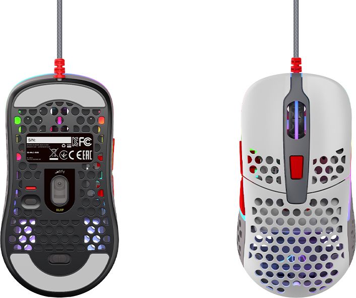 Maus Xtrfy PMW 3389, 16000 DPI, i hirtë