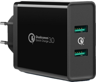 Karikues murale Ugreen CD161, 2x USB A 36W, Quick Charge 3.0, i zi